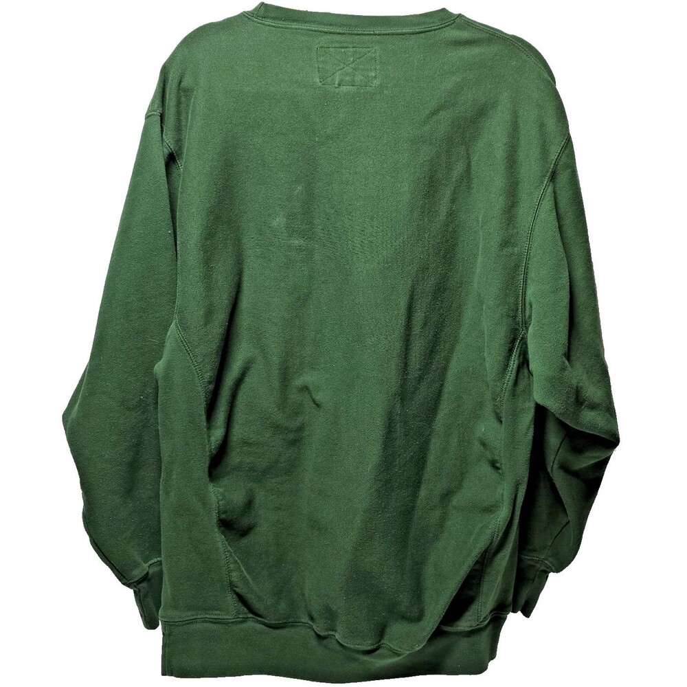 Vintage Steve & Barry’s Marshall Thundering Herd Green Sweatshirt Large - Picture 5 of 10